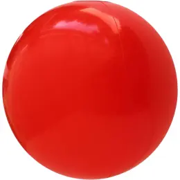 40cm Solid Colour Beach Ball Red